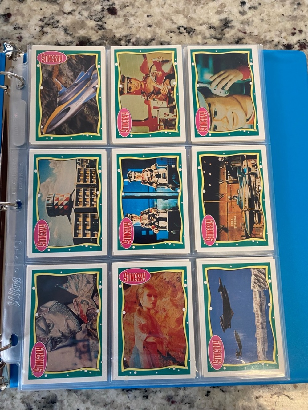 Thunderbirds, Stingray, Captain Scarlet Trading Cards (66 Cards)